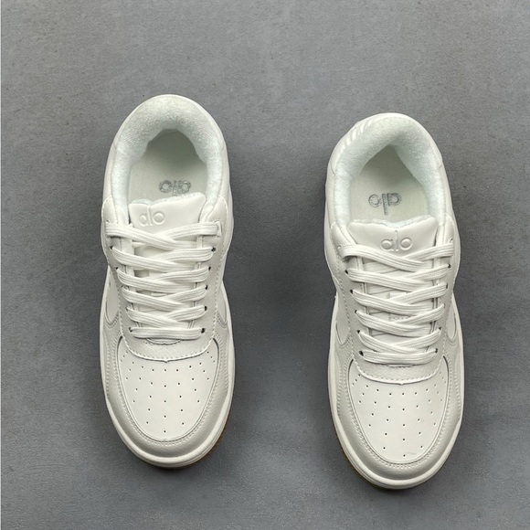 ALO Yoga White Athletic Sneakers